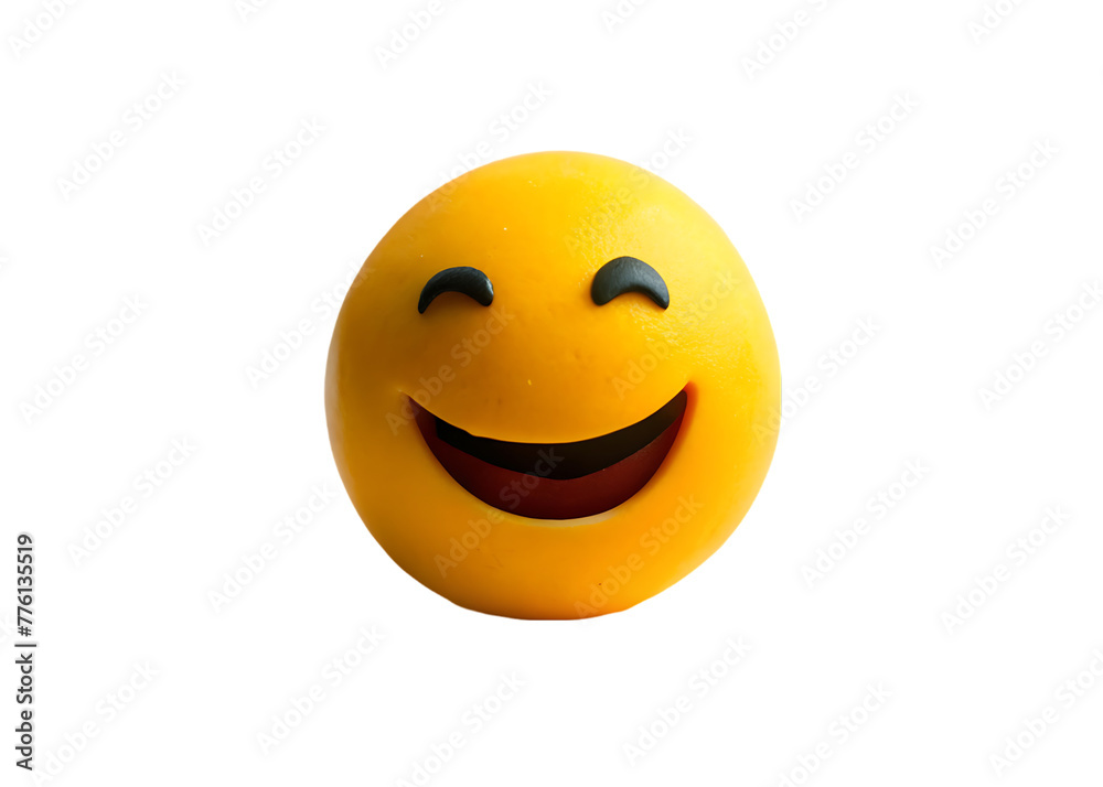 Fototapeta premium Happy emoji 3d icon