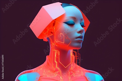 Afrofuturistic Technology: A Vibrant Vision of Neon-Laced Sci-fi Progress