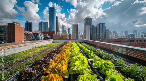 Urban Farming Techniques on Rooftop Gardens photo
