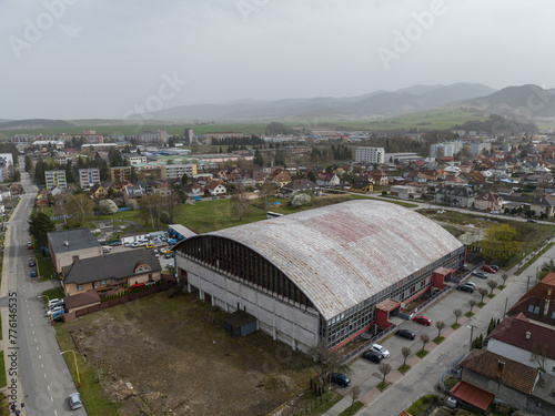 Historic building in Ruzomberok, Slovakia