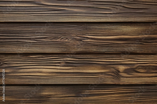 Surface of a Black and brown wood wall wooden plank board texture background with grains and abstract structures