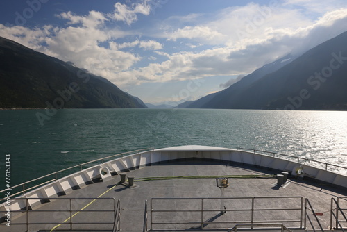 On the Ferry from Skagway to Haines