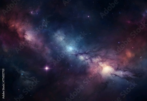  galaxy night sky background © Rafli