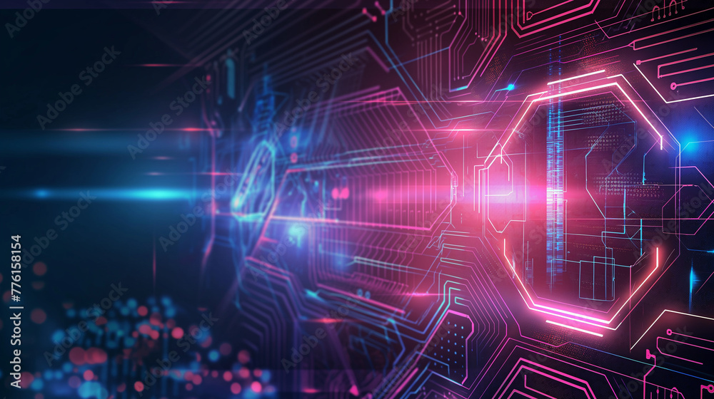 vector of digital technology datum with big data connection communication of future science communication, in tone of colourful abstract illustration background vector of digital technology datum with big data connection communication of future science communication, in tone of colourful abstract illustration background