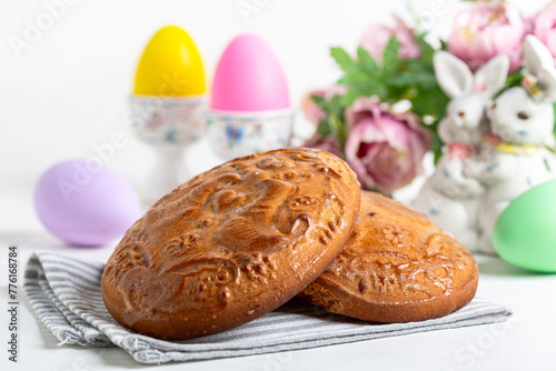 Easter stamped(pryanik) gingerbread.