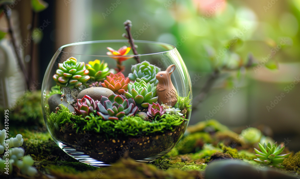 Terrarium Building, glass containers, succulents, and tiny figurines, miniature landscapes within the glass, transforming them into self-sustaining ecosystems Terrarium Building, glass containers, succulents, and tiny figurines, miniature landscapes within the glass, transforming them into self-sustaining ecosystems