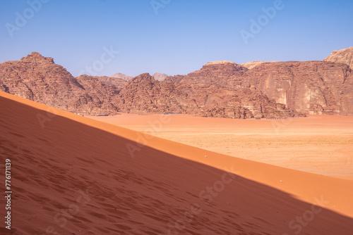 Amazing Wadi Rum desert  Jordan  Middle East