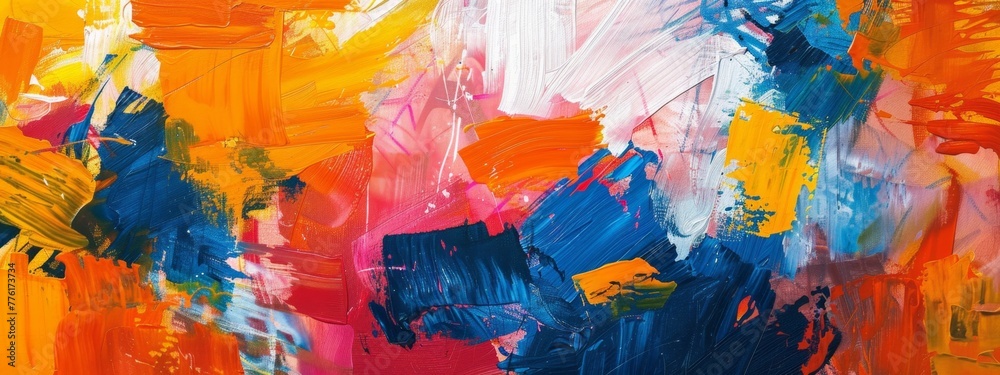 Vibrant Abstract Acrylic Painting
Vibrant Abstract Acrylic Painting