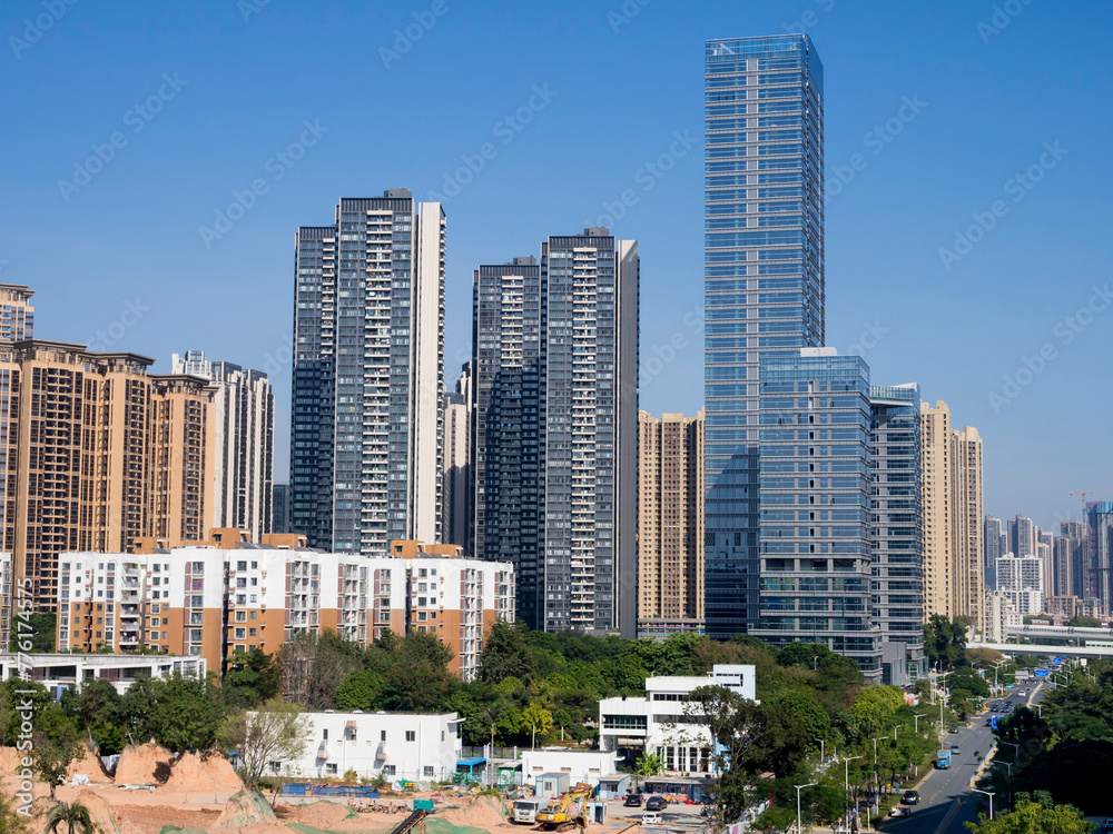 China, Guandong, Shenzhen suburb