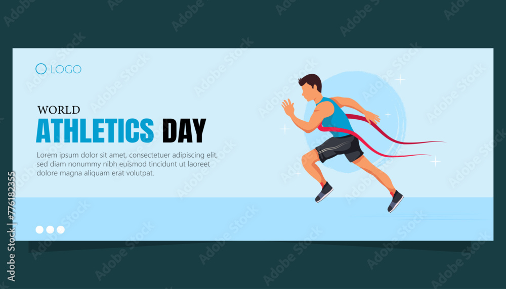 Athletics Day is a school or community event focused on sports and physical activities, promoting fitness, teamwork, and friendly competition among participants.
