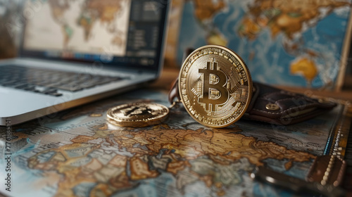 Like a digital compass guiding the way, Bitcoin transforms the laptop into a portal of possibility, where travel becomes not just a destination, but a transformative experience.