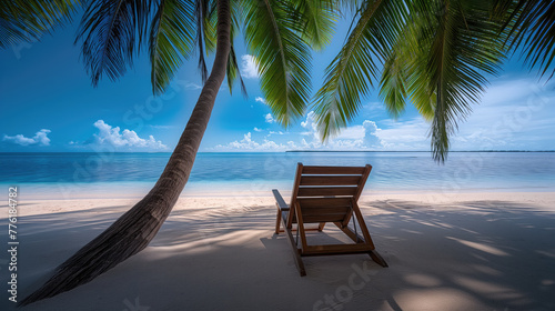 beach with chair © Beauty Photographer 