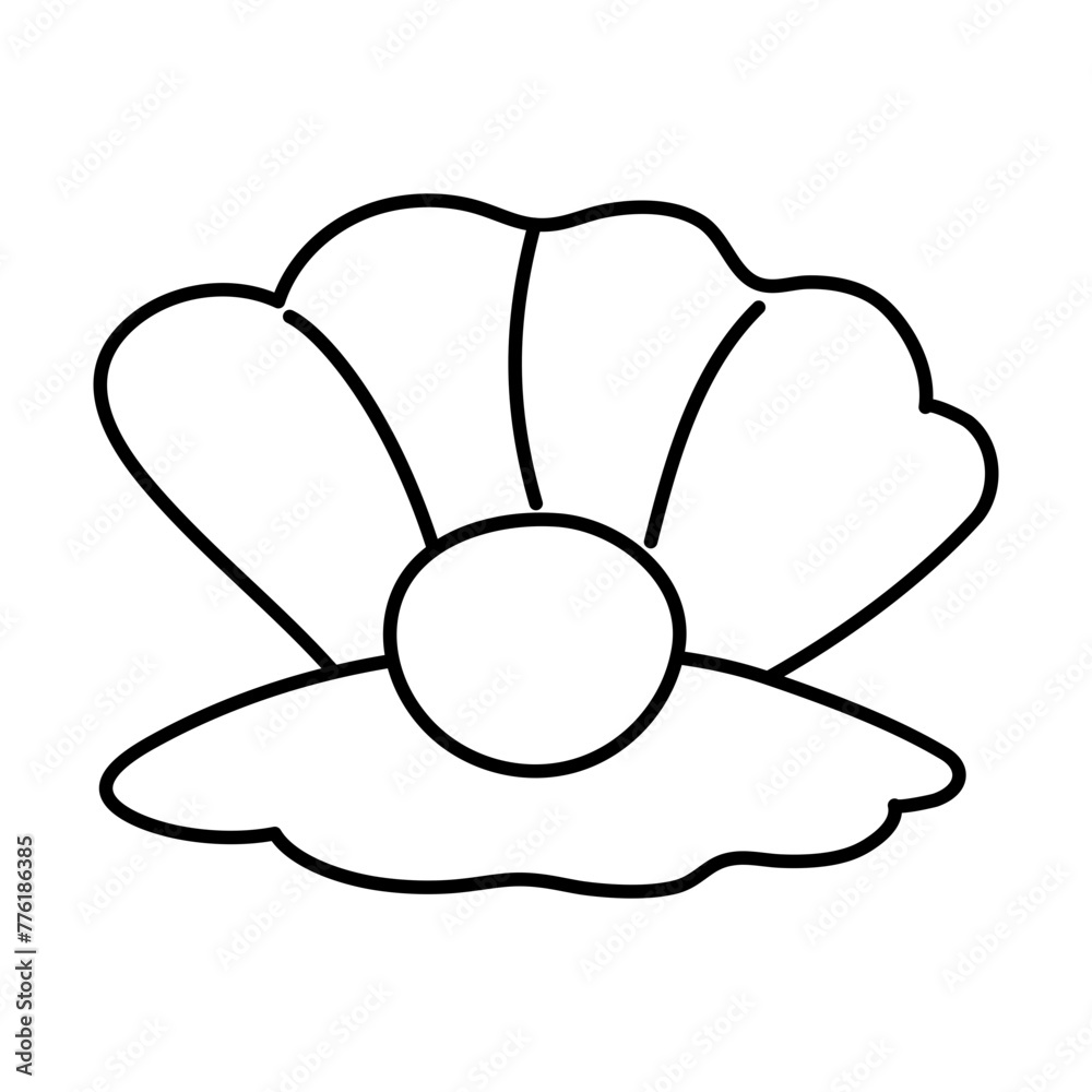 Creative design icon of scallop
Creative design icon of scallop