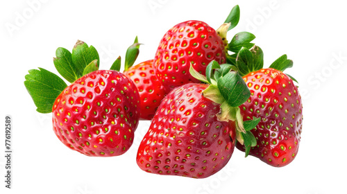 Wallpaper Mural red strawberry transparent background Torontodigital.ca