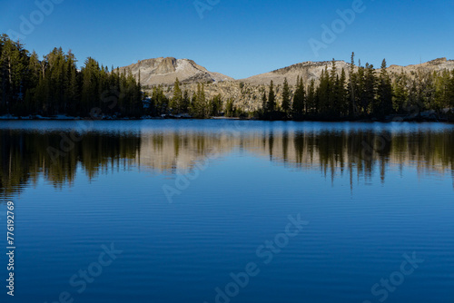 Sunrise at Cathedral Lake photo