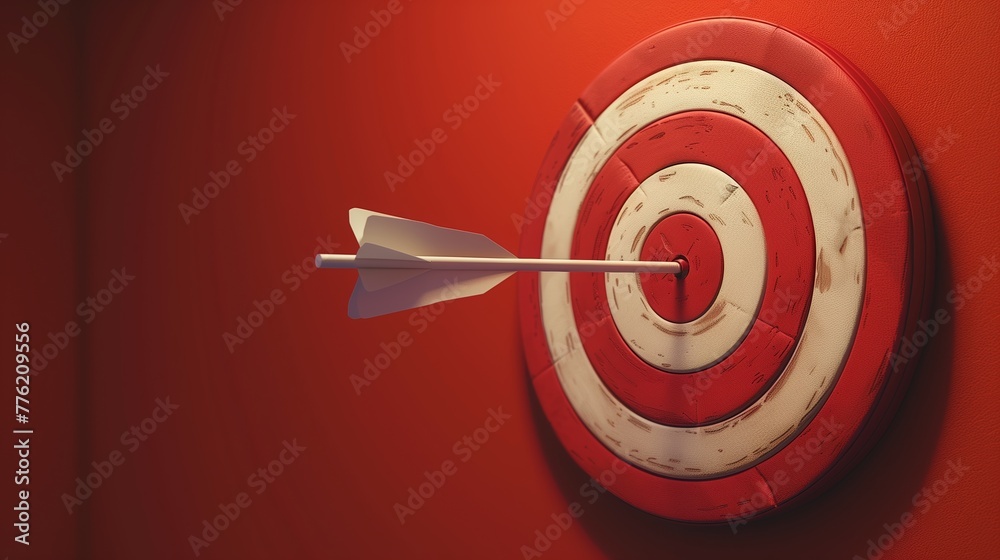 Sense A Target Arrow aim to business target goal hit success center accuracy ...