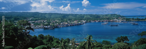 Great City in the World Evoking Port Vila in Vanuatu