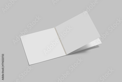 Blank Spiral Notebook 