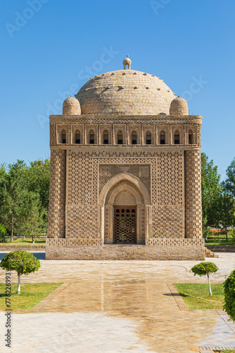 The Ismail Samani Masouleum in Bukhara. photo