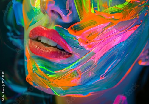 neon colors,life,love
