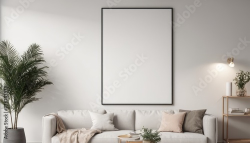 Elevate your decor with our versatile art frame mockups. Showcase your brand's essence in style, wherever it hangs photo