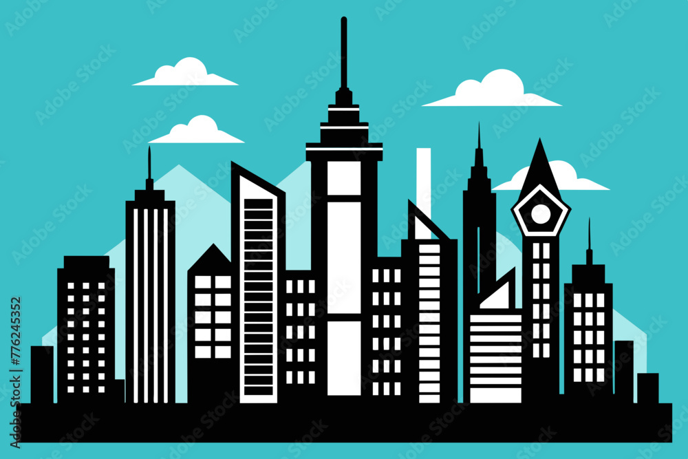 vector design of a sity vector design of a sity