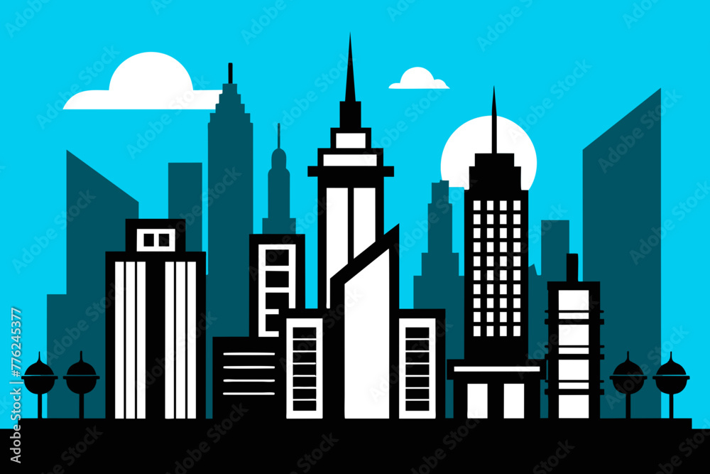 vector design of a sity vector design of a sity