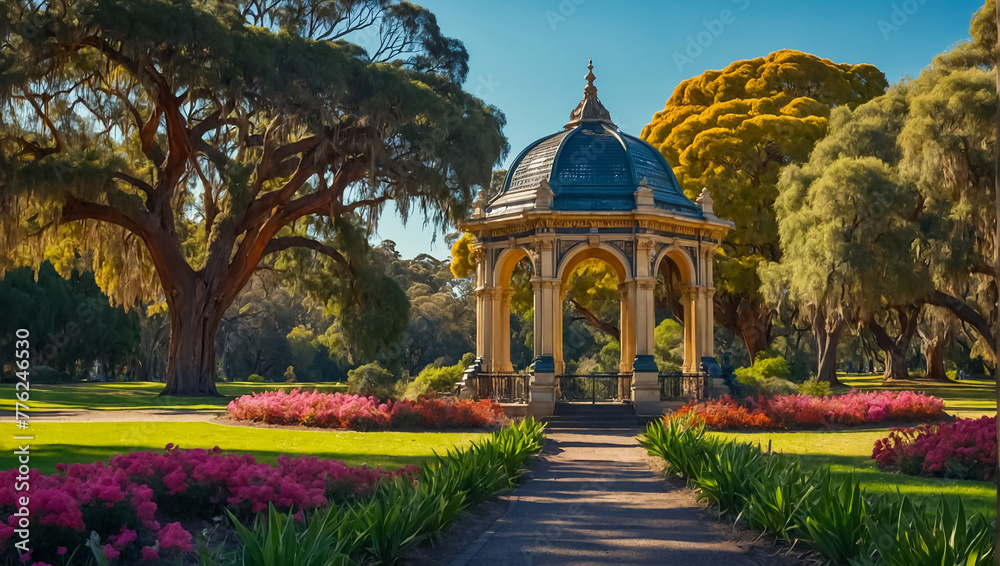 Kings Domain Parks to Melbourne summer