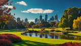 Kings Domain Parks to Melbourne
