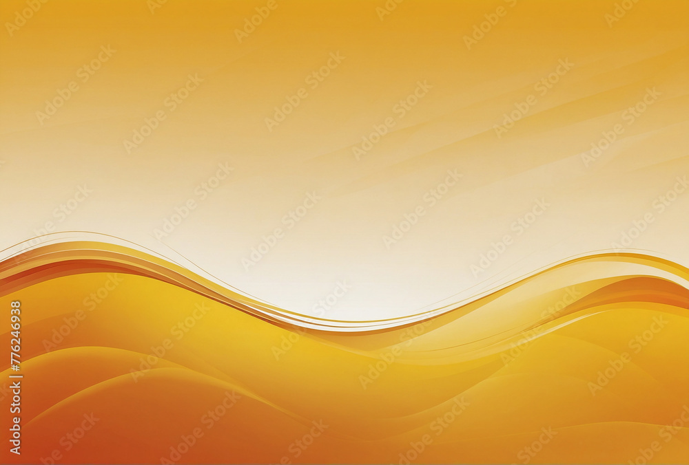 Fototapeta premium abstract orange wave background