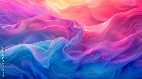 Immerse yourself in the splendor of a gradient, where colors blend harmoniously to form a mesmerizing display, portrayed with stunning realism in high-definition.