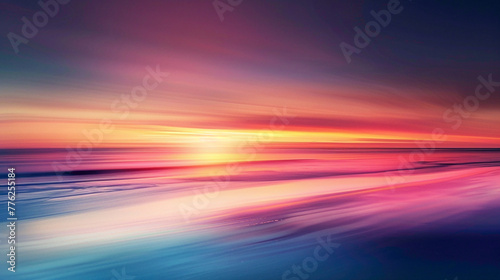 abstract and aesthetic gradiant colorful background with waves