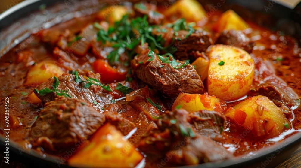 Hungarian dish. Hungarian goulash. Hungarian dish. Hungarian goulash.