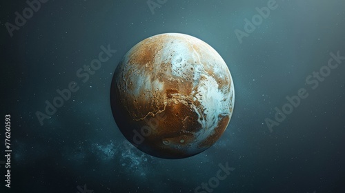 Artists Rendering of a Mysterious Planet in Deep Space