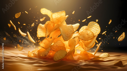 Delicious Exploded Potato Chips
