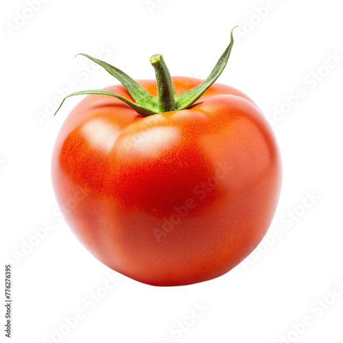 Fresh tomato isolated on transparent background