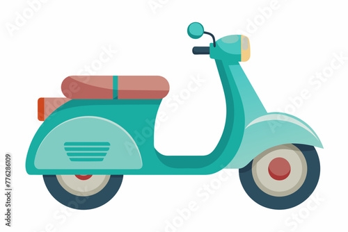 scooter vector illustration