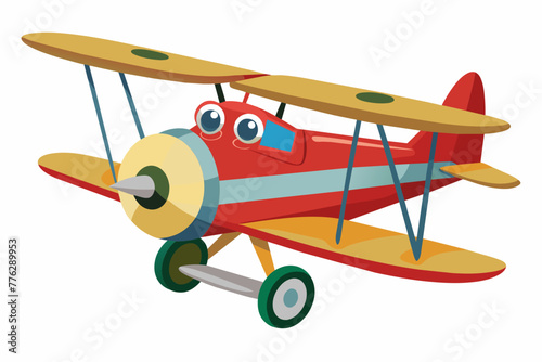 triplane vector illustration