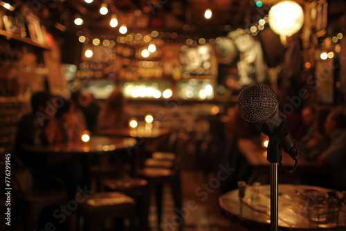 Cozy Cafe Poetry Slam © spyrakot