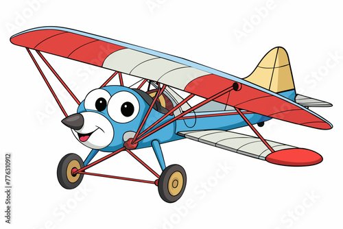 aircraft vector illustration