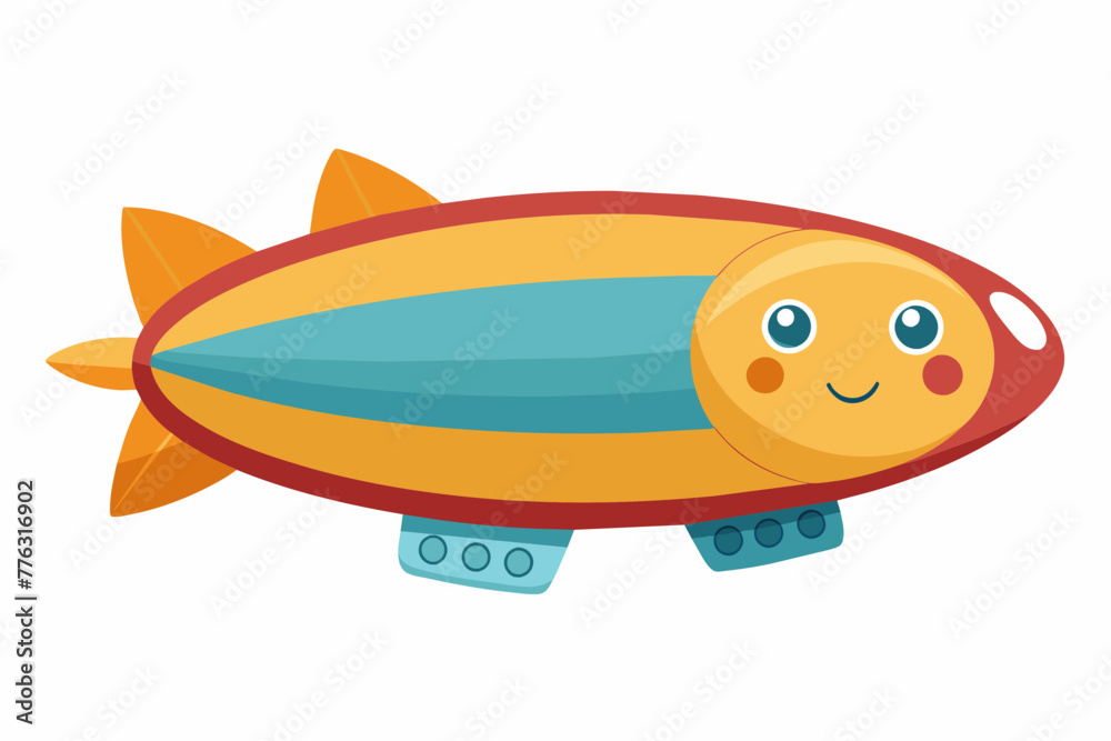 zeppelin vector illustration zeppelin vector illustration