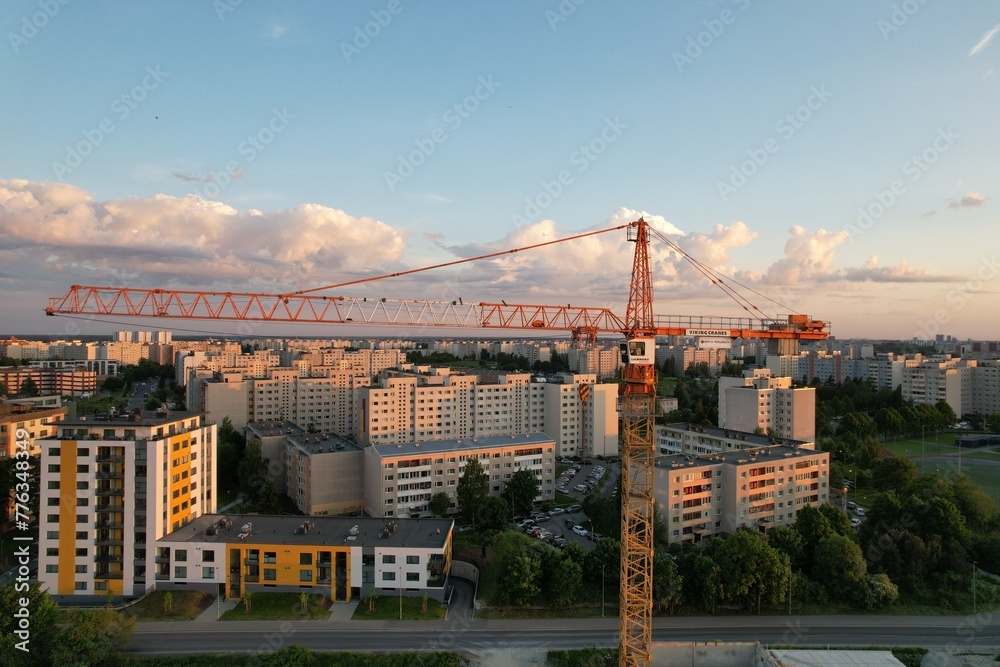 Obraz premium tower crane