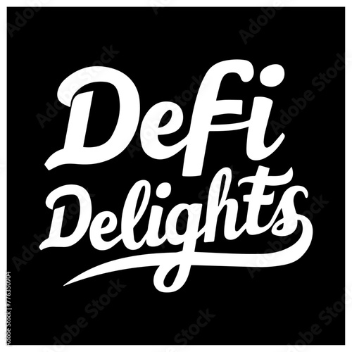 crypto typography design defi delights 