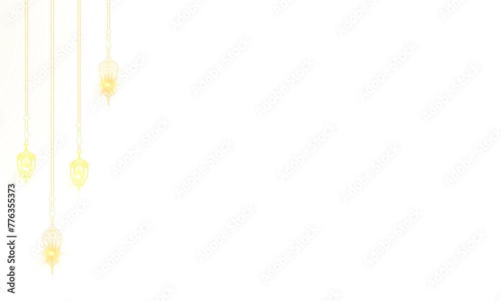 Golden Arabic hanging lantern Ramadan karem Islamic Decoration celebrate Golden Arabic hanging lantern Ramadan karem Islamic Decoration celebrate