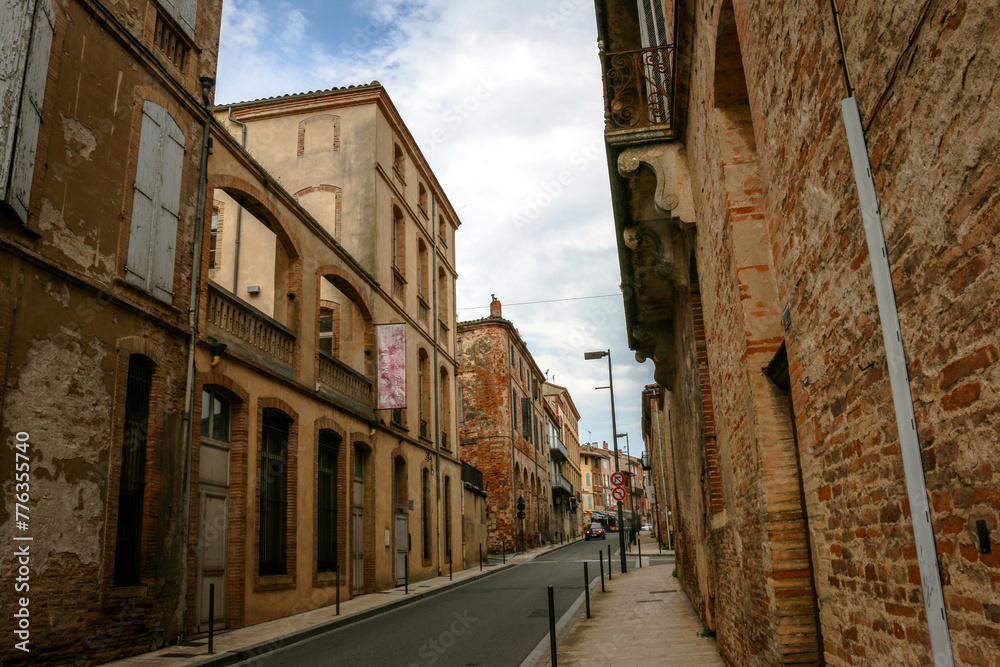 Views from the town of Gaillac, France