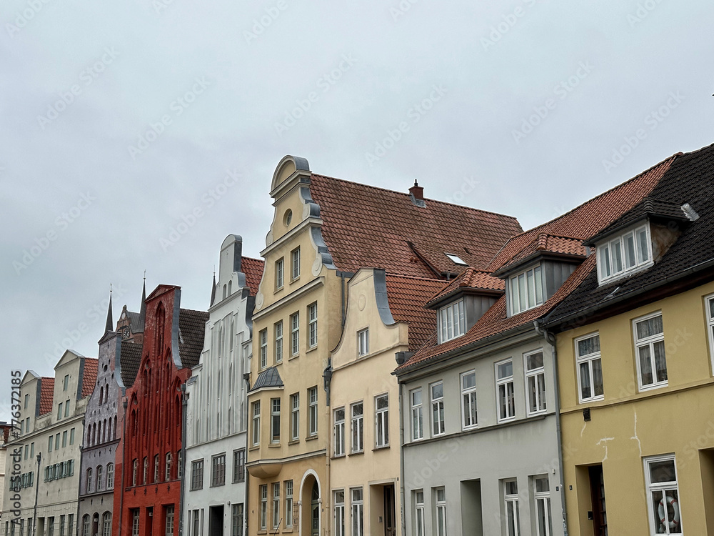 Fototapeta premium Townscape of Wismar, Germany