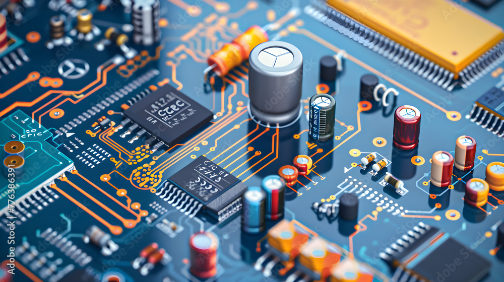 Foto de Example Circuit Schematic for LM2576 Adjustable Output Voltage