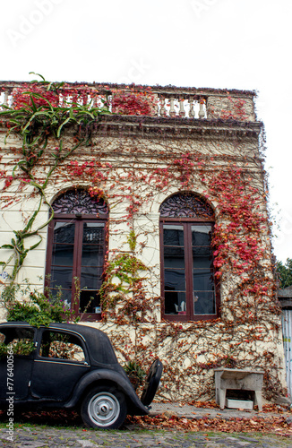 Colony, Uruguay. Old colonial city of cobblestone streets and stone houses