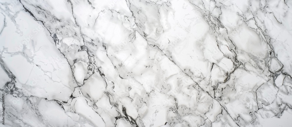 Marble texture with a white and black pattern