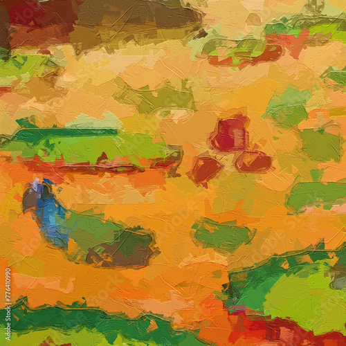 Oil painting and various flowers, lotus leaves, lotus streams
The scenery of chrysanthemums and the beauty of the forest